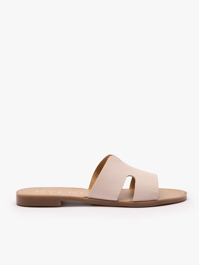 Beige H-Flip-Flops
