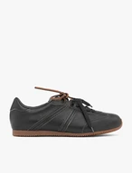 Black, shaded athletic shoes