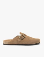 Beige Mule slides