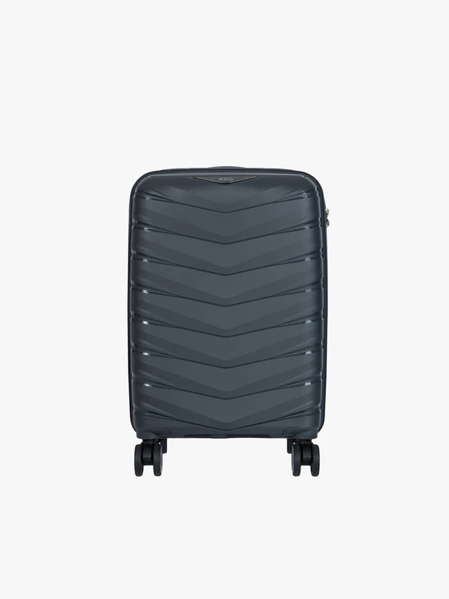 Hard Suitcase S Grey 36L