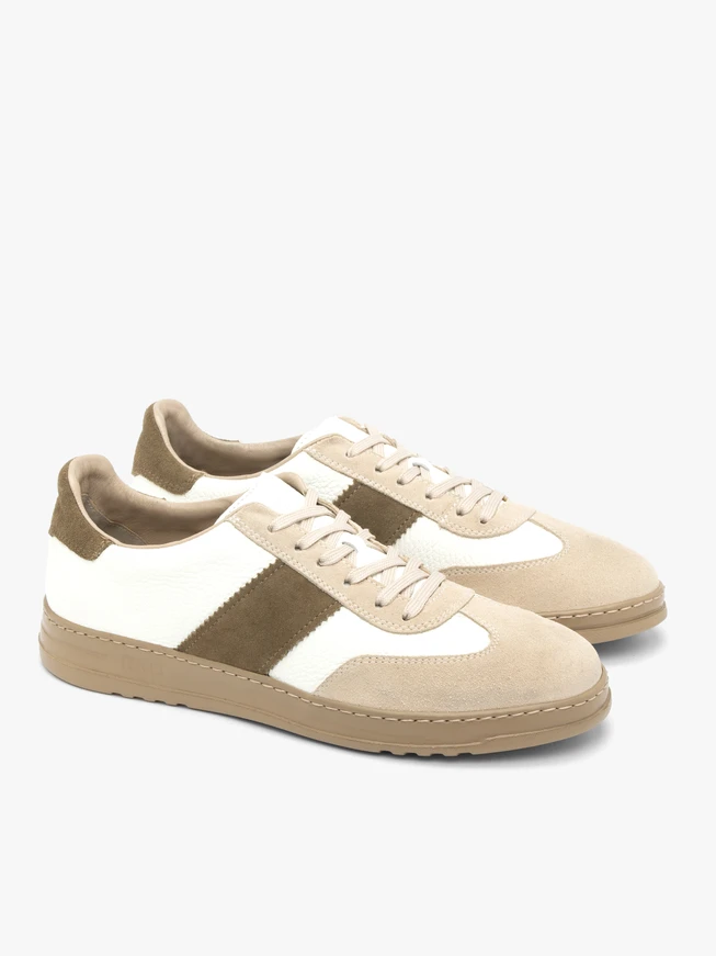 Beige-Brown Men’s Sport Lace Shoes