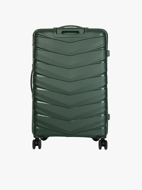 Grüner Hartschalenkoffer L 100 l