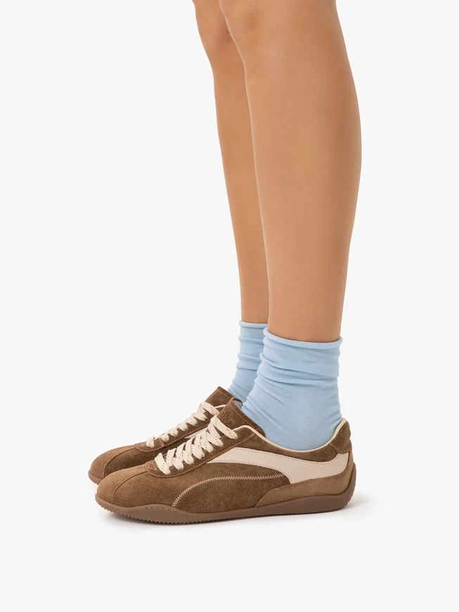Light blue cotton socks