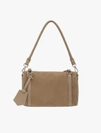 Beige mittelgroße Handtasche