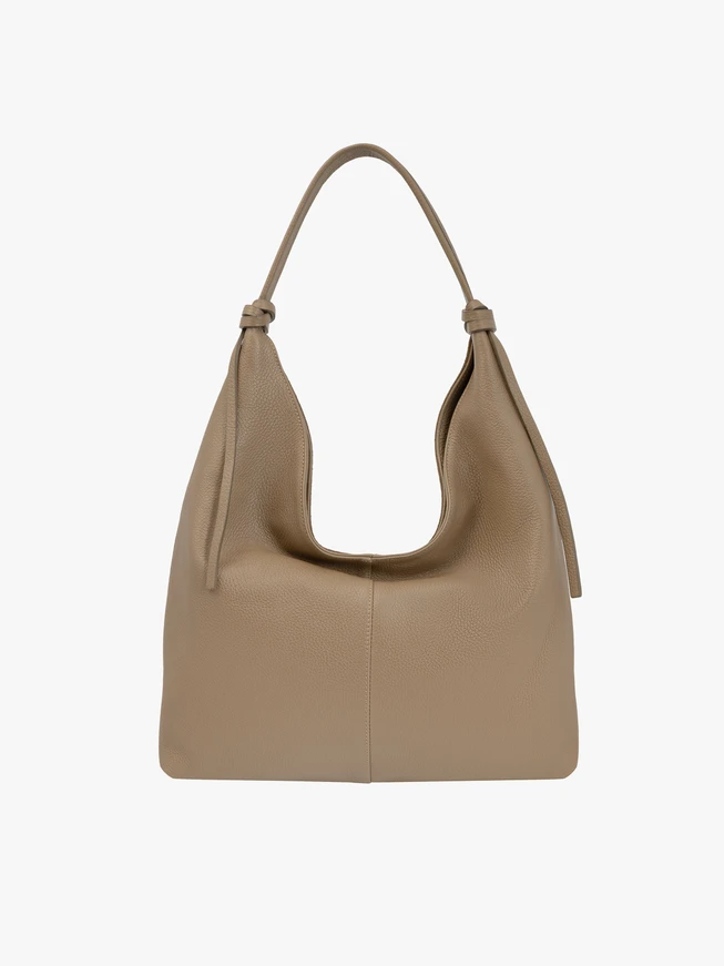Beige A4-Tasche
