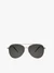 Unisex Aviator Sunglasses with Metal Frames