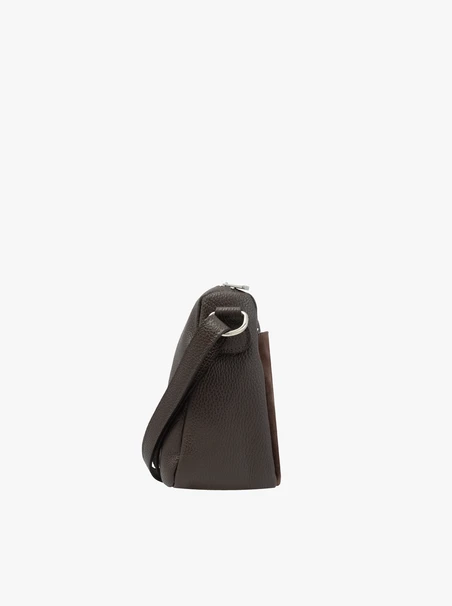 Dark brown handbag