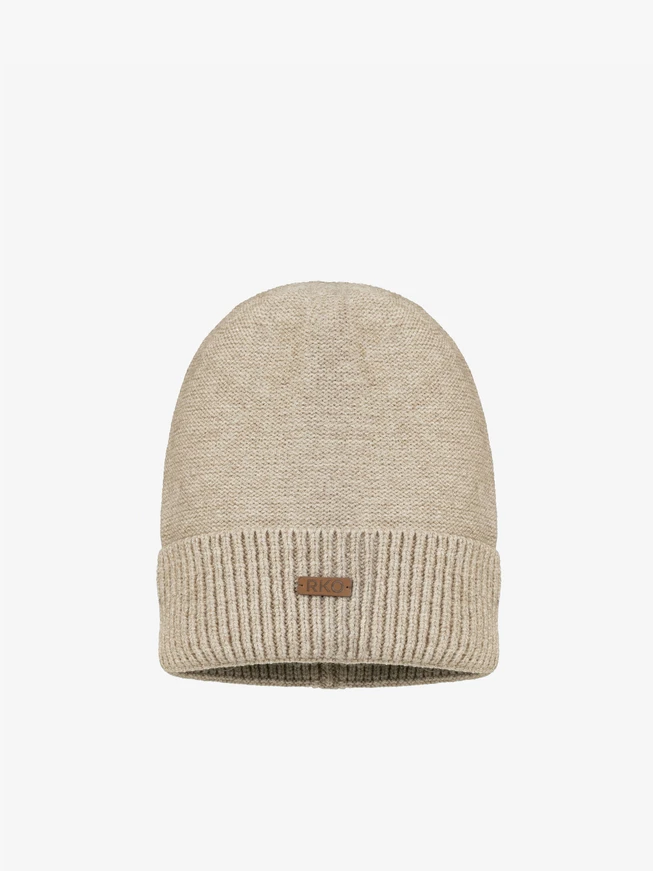 Women's Hat and Scarf Set Beige