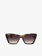 Women's Sunglasses with Marbled Frames