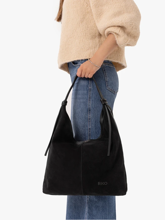 Schwarze A4-Tasche