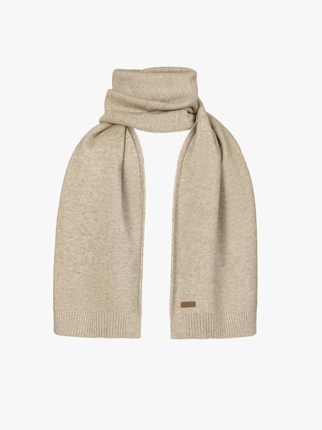 Women's Hat and Scarf Set Beige