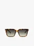 Men's Sunglasses with Brown Tortoise Frames and Polarized Lenses