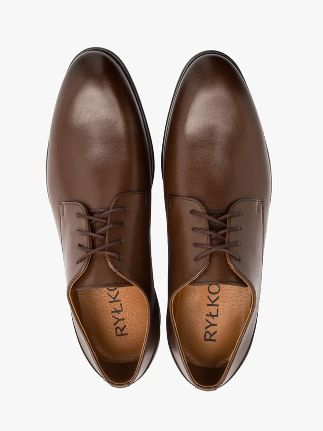 Braune Herrenhalbschuhe