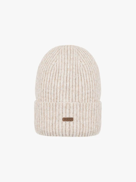Beige hat with wool blend