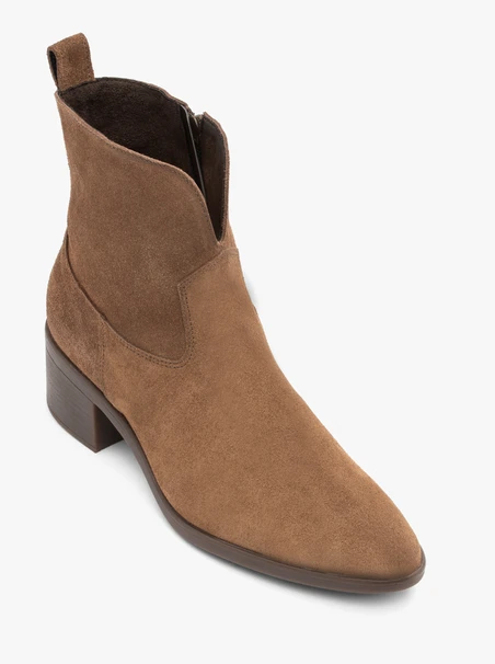 Brown cowboy boots
