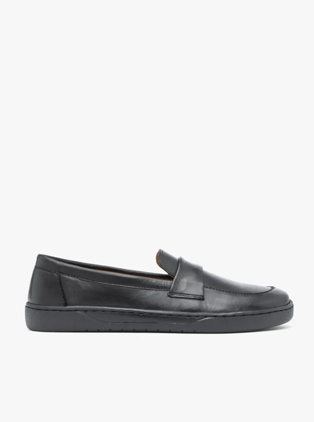 Czarne mokasyny barefoot