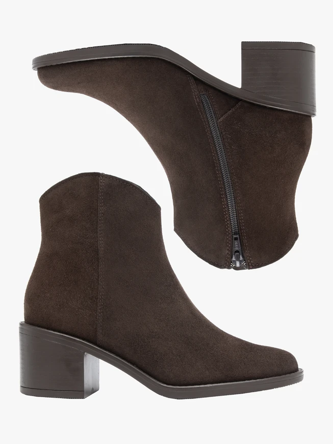 Dunkelbraune Cowboystiefel