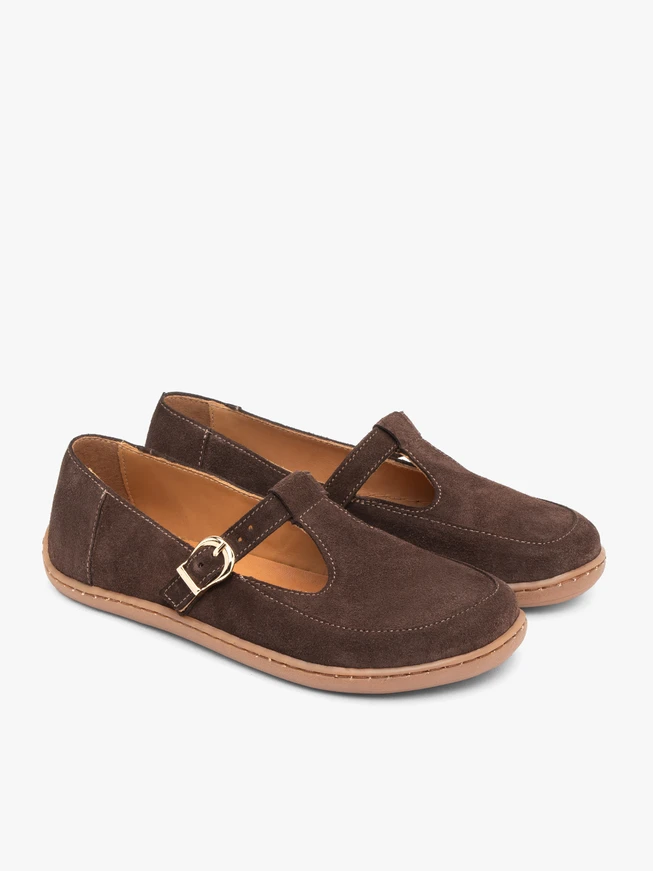 Olive barefoot ballerinas