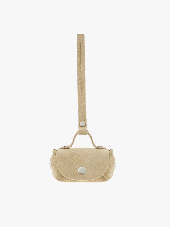 Beige velour pendant