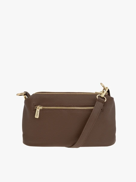 Ryłko Light Brown Leather &amp; Suede Bag