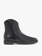 Schwarze Cowboystiefel aus Leder
