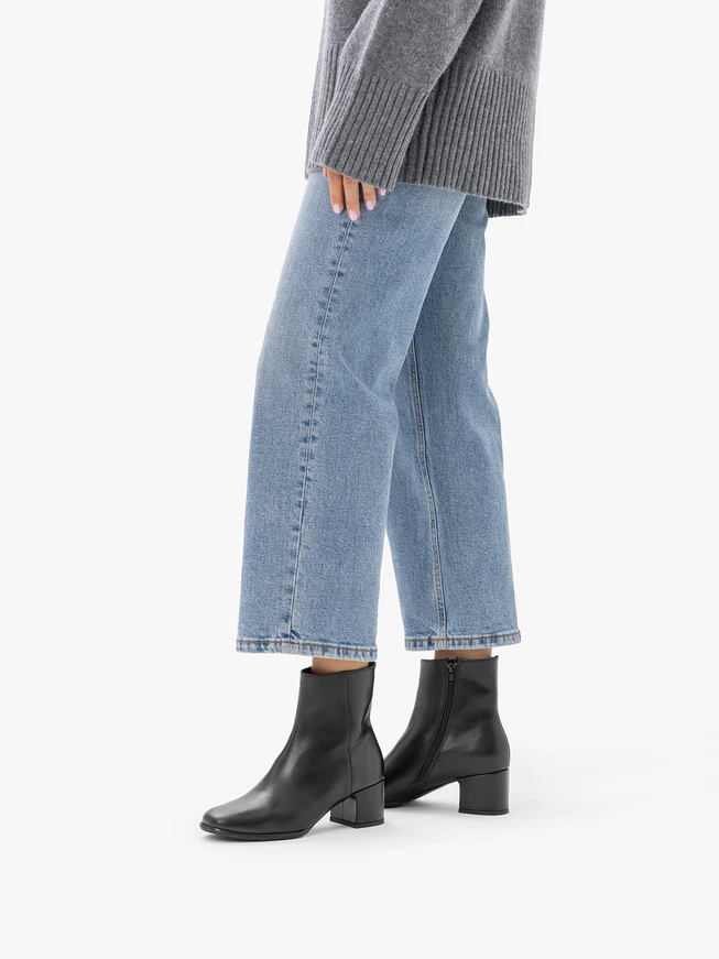 Schwarze Stöckelschuhe