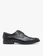 Formelle Schuhe aus schwarzem Leder