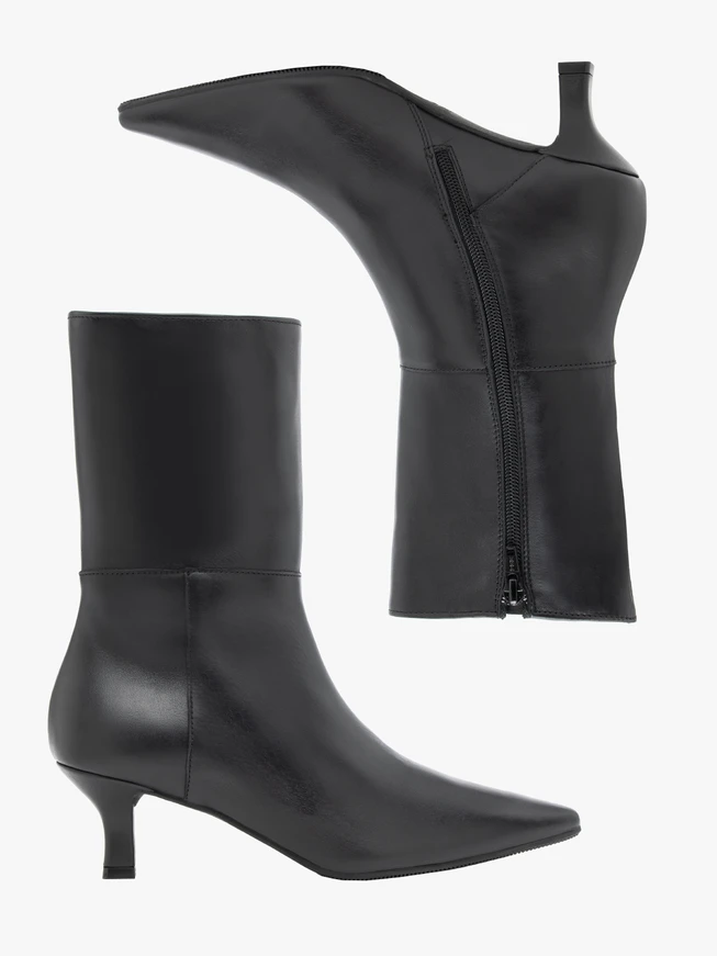 Schwarze Stöckelschuhe