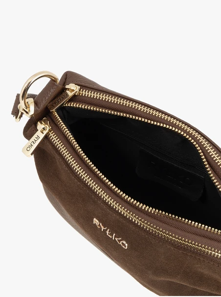 Ryłko Light Brown Leather &amp; Suede Bag