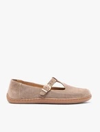 Grey barefoot ballerinas