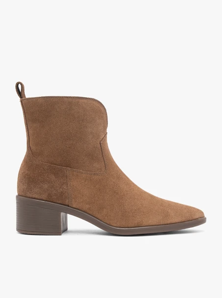 Brown cowboy boots