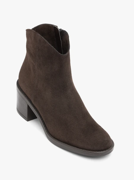 Dark brown cowboy boots