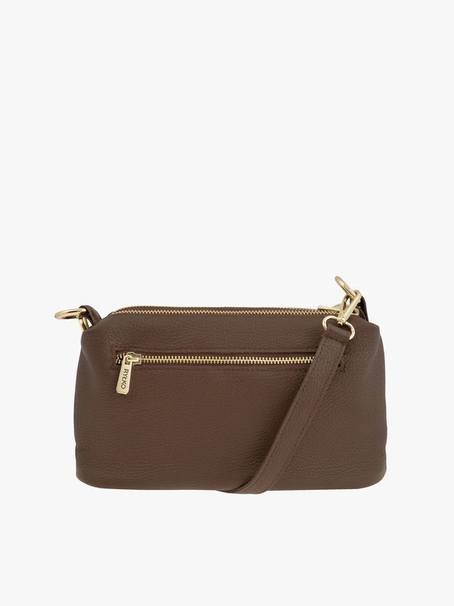 Ryłko Light Brown Leather &amp; Suede Bag
