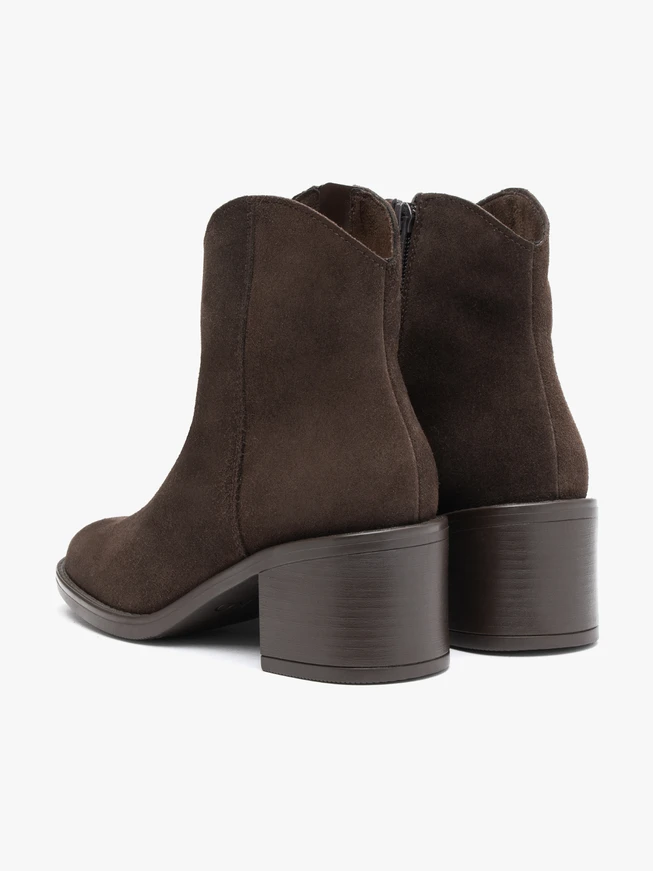 Dunkelbraune Cowboystiefel