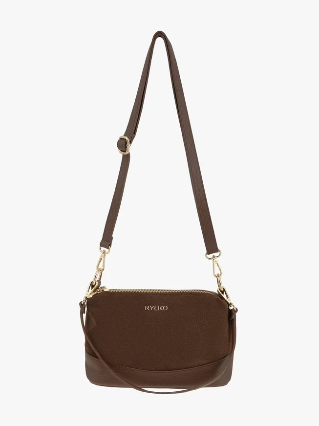 Ryłko Light Brown Leather &amp; Suede Bag
