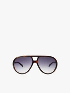 Unisexowe okulary przeciwsłoneczne aviator
