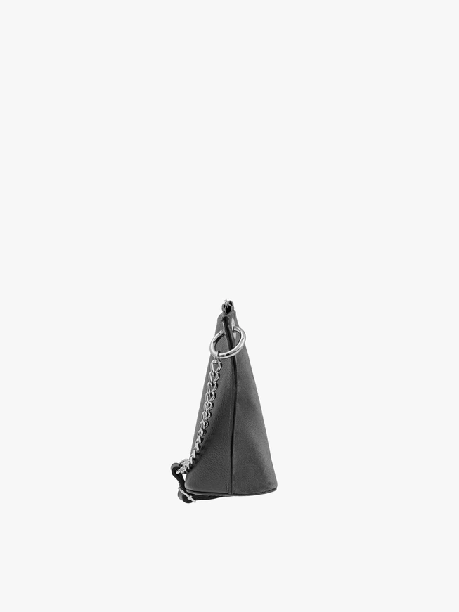 Dark gray handbag