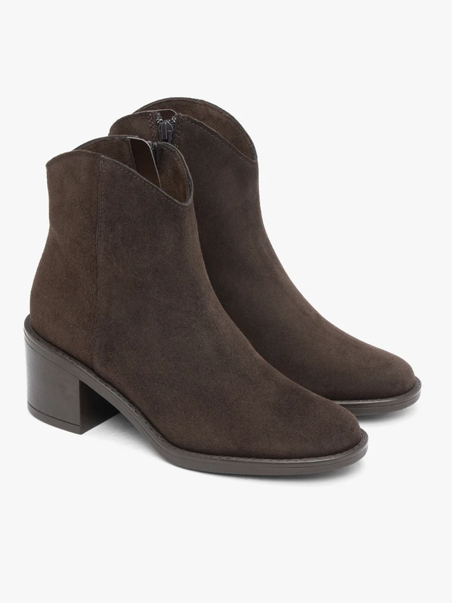 Dunkelbraune Cowboystiefel