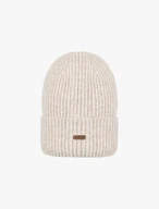 Beige hat with wool blend
