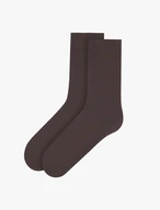 Brown cotton socks