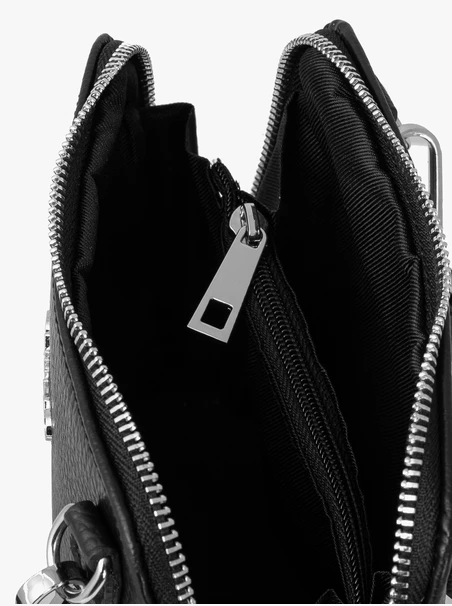 Small black handbag