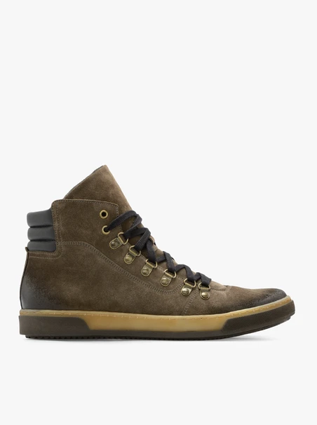 Herrenstiefel aus Velours