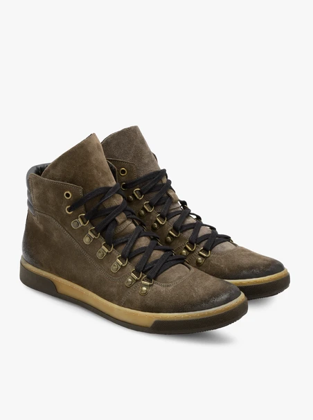 Herrenstiefel aus Velours