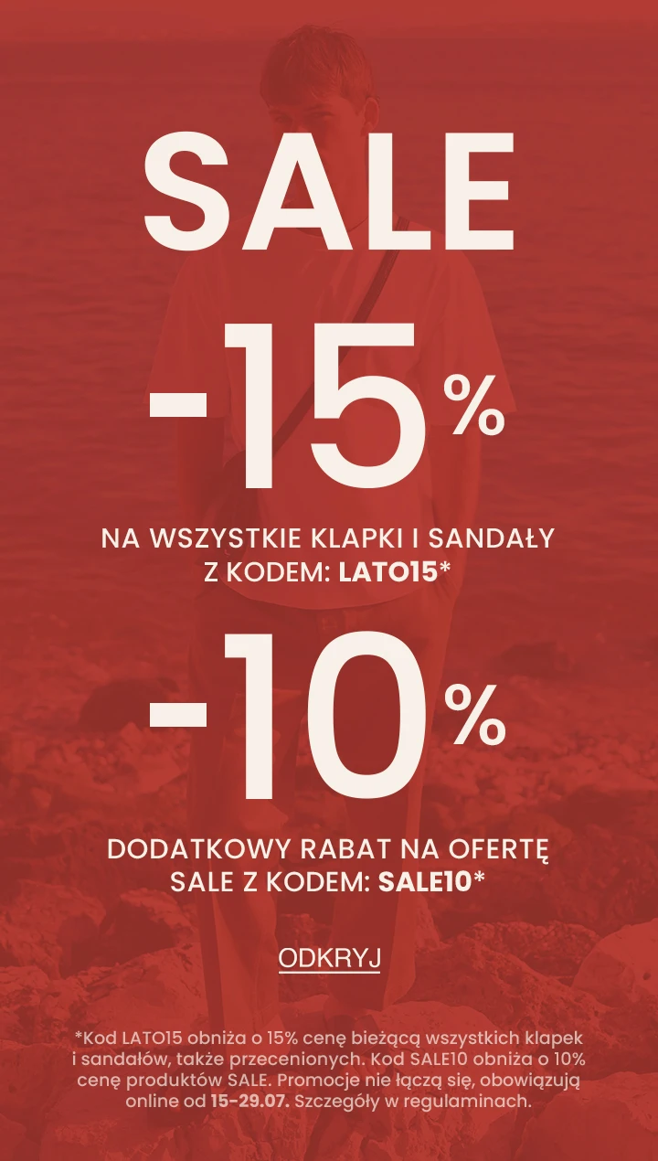 SALE -15 % ON 