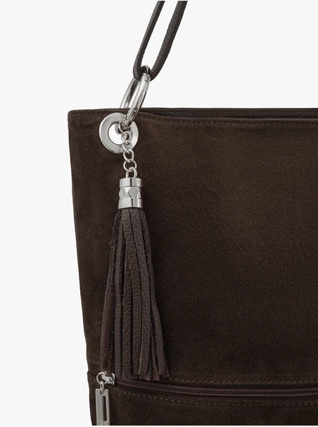 Handtasche mit Quaste