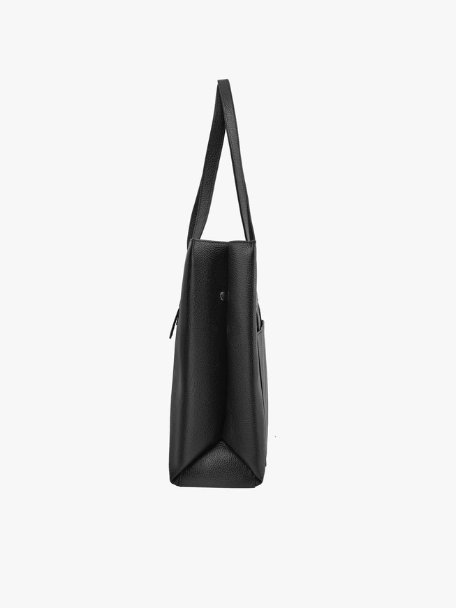 Large black shopper bag