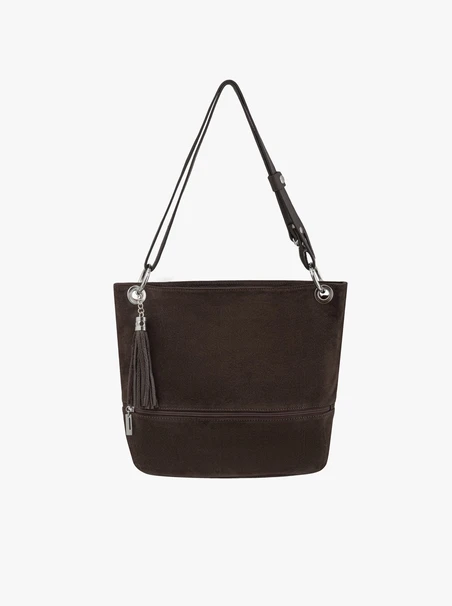 Handtasche mit Quaste