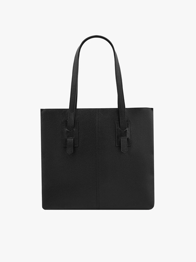 Large black shopper bag