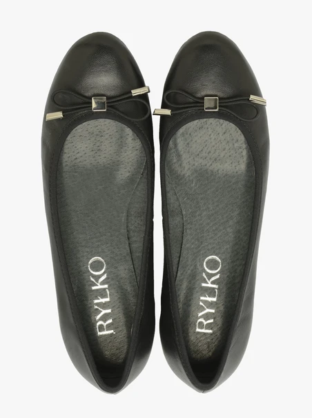 Bequeme Ballerinas mit Schleife