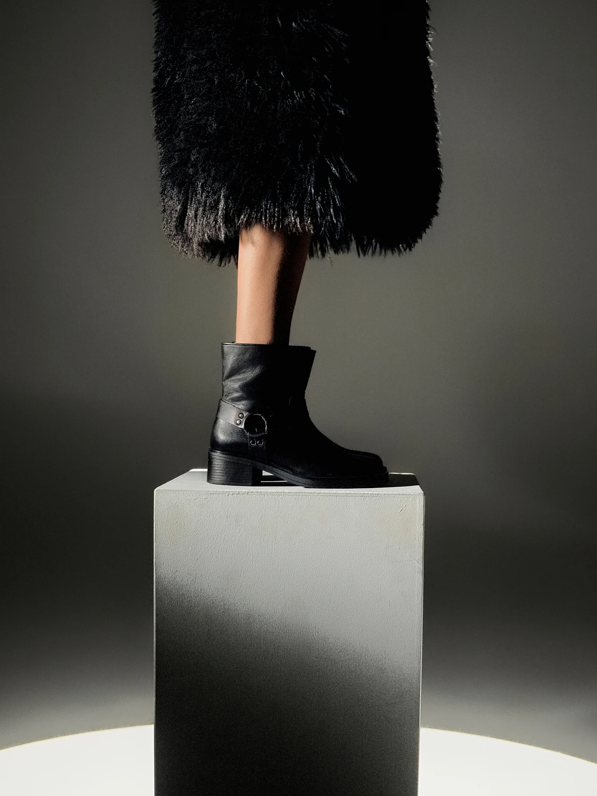 Botki biker boots stylizacja